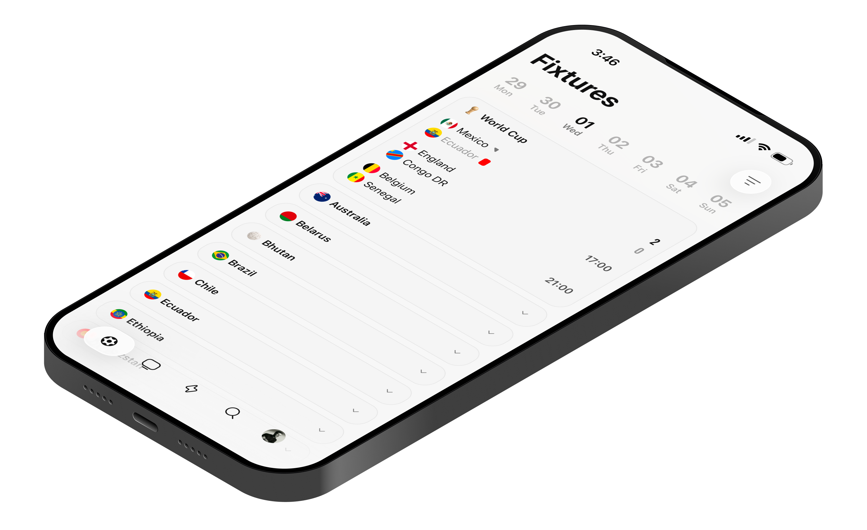 Go-lo running on iPhone
